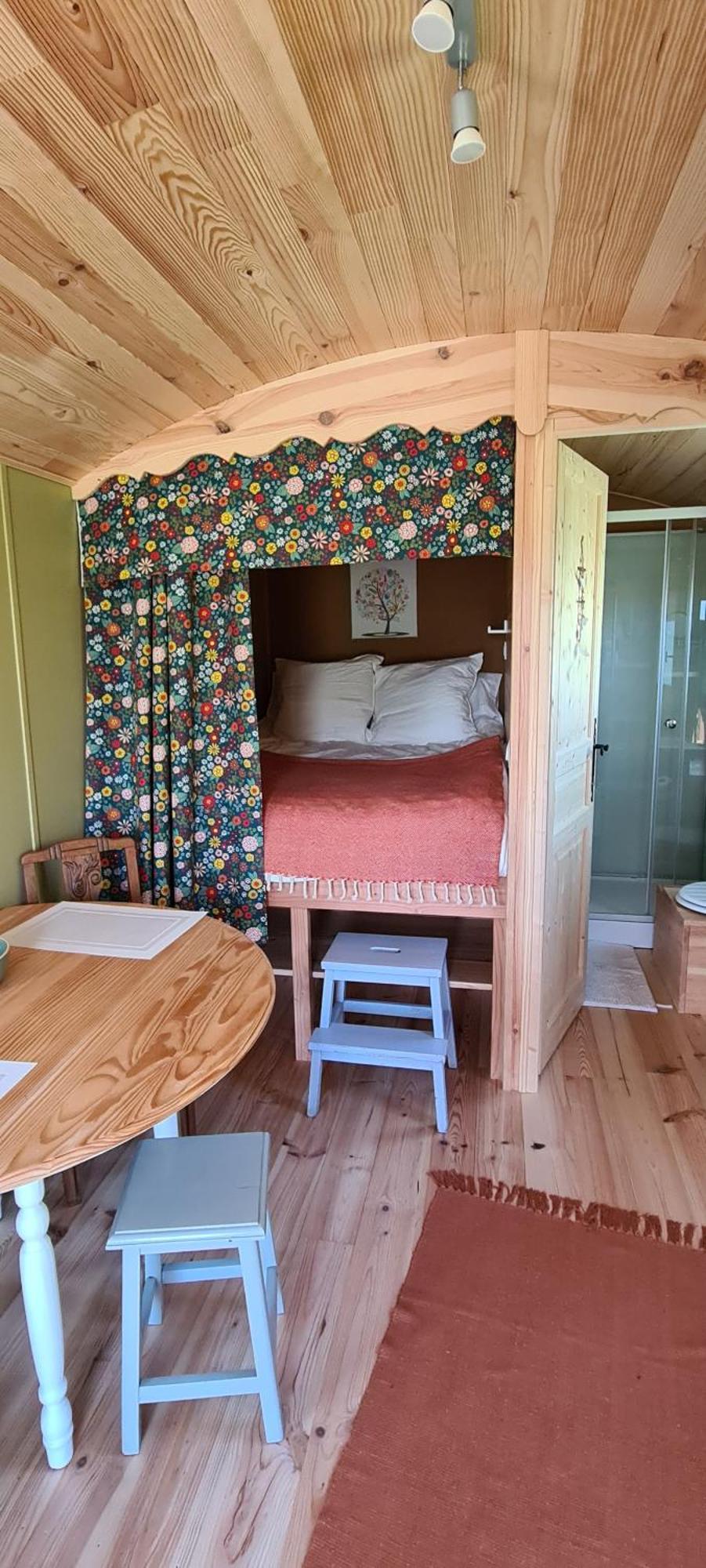Roulotte A La Ferme Buissonniere Villa La Lande-de-Louge ภายนอก รูปภาพ